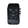 Verbatim UTA-04 Plastic Travel Power Adapter, Black (49546)~#|#~A4041AF6-99D0-44FD-88E780D62AD68286_sc7
