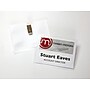 Avery Clip Style Laser/Inkjet Name Badge Kit, 3" x 4", Clear Holders with White Inserts, 50/Box (74536)~#|#~A404F766-7A66-45A7-8776FDBA45C509E3_sc7