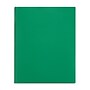Staples Matte 2-Pocket Plastic Portfolio Folder with Fasteners, Green (ST55476-CC)~#|#~A40A5B0D-DC3C-49F7-8F7B31CFC727B144_sc7