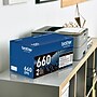 Brother TN660 Black High Yield Toner Cartridge, 2/Pack (TN6602PK)~#|#~A40A614E-6E8E-4707-86F04FFED580F403_sc7