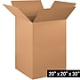 20" x 20" x 30" Shipping Boxes, 32 ECT, Brown, 10/Bundle (202030)~#|#~A40E12F8-D587-4E00-A758F8312E7C26D9_sc7