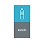 simplehuman Plastics Magnetic Sorting Label, 8" x 4", Blue/Gray, 2/Pack (KT1173)~#|#~A40E37F5-D921-4430-8517B6C4533430B9_sc7