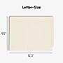 Smead End-Tab File Folders, Reinforced Straight-Cut Tab, Letter Size, Manila, 100/Box (24110)~#|#~sp41686967_sc7