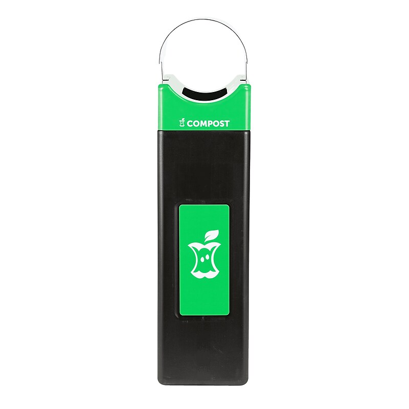 Commercial Zone Avante Polyethylene Compost Bin with Liner, 30-Gallon, Black (7873N353A) image 1