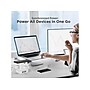 Uncaged Ergonomics Cube 4-Outlet 4-USB Port Surge Protector, 10', White (WC-10-w)~#|#~A417A816-AAA0-48F8-906F943340A2761A_sc7