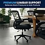 Flash Furniture Kelista Ergonomic Mesh Swivel Mid-Back Task Office Chair, Black (BLX5MBK)~#|#~A41DC9F7-6F1C-4878-9246C6C190393898_sc7