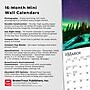 2026 BrownTrout Aurora Borealis 7" x 7" Monthly Wall Calendar (9798330708055)~#|#~A4289CAF-C7C8-48C8-ACEB44EB6AEF6580_sc7
