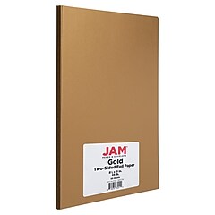 JAM Paper Foil 2-Sided 8.5