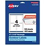 Avery Rectangle Laser Multipurpose Labels, 5" x 3.5", White, 400/Box (19479399367)~#|#~A42B06C4-443F-4EF2-AC27DB41EFE6DA0D_sc7