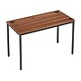Eureka Ergonomic 47"W Computer Desk, Teak (CD009)~#|#~A42BB850-BAFE-4419-A4B41B6A3211DC63_sc7