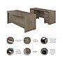 Bush Business Furniture Studio C 72"W Bow Front Desk and Credenza with File Cabinets Bundle, Modern Hickory (STC009MHSU)~#|#~A42C42A4-ACA6-48DA-94062AAE6A8A9F99_sc7