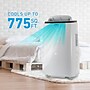 Coby 115-Volt 15,000 BTU (10,800 BTU DOE) Portable Air Conditioner, with Remote, White (CBPAC1080)~#|#~A42C515A-005D-413A-AB77A0D5F2F32DCD_sc7
