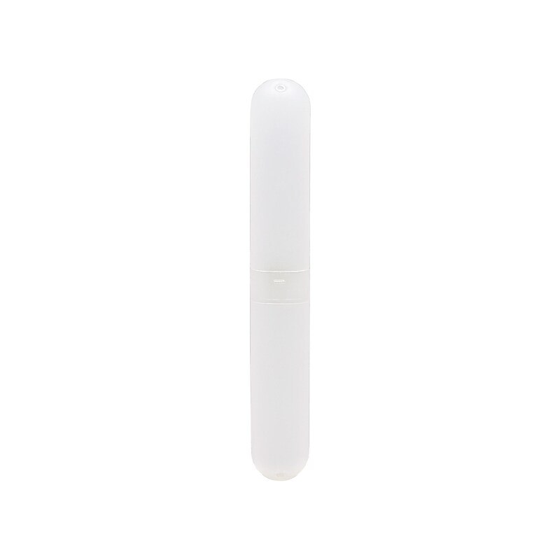Excello Global Products Plastic Travel Toothbrush Case, White (SPLS-TRVL-0009) image 1