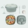 bentgo All-in-One Salad Container, 5-Compartment, Serene Green, 61 oz. (BGLSLPT-MCSG)~#|#~A42E6E49-2870-4B33-9258FD4C6824D3D8_sc7