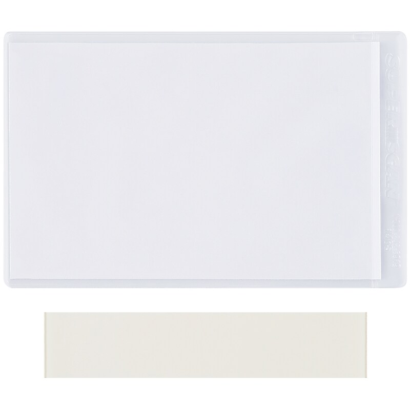 SUPERSCAN Label Holders, 3" x 5", Clear, 50/Carton (LH140) image 1