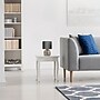 Creekwood Home Round Modern Glass 13.75" LED Table Lamp, Smoke/Gray (CWT-1015-SG)~#|#~A434BB8E-8475-4C12-BCA720E182B1EB5A_sc7