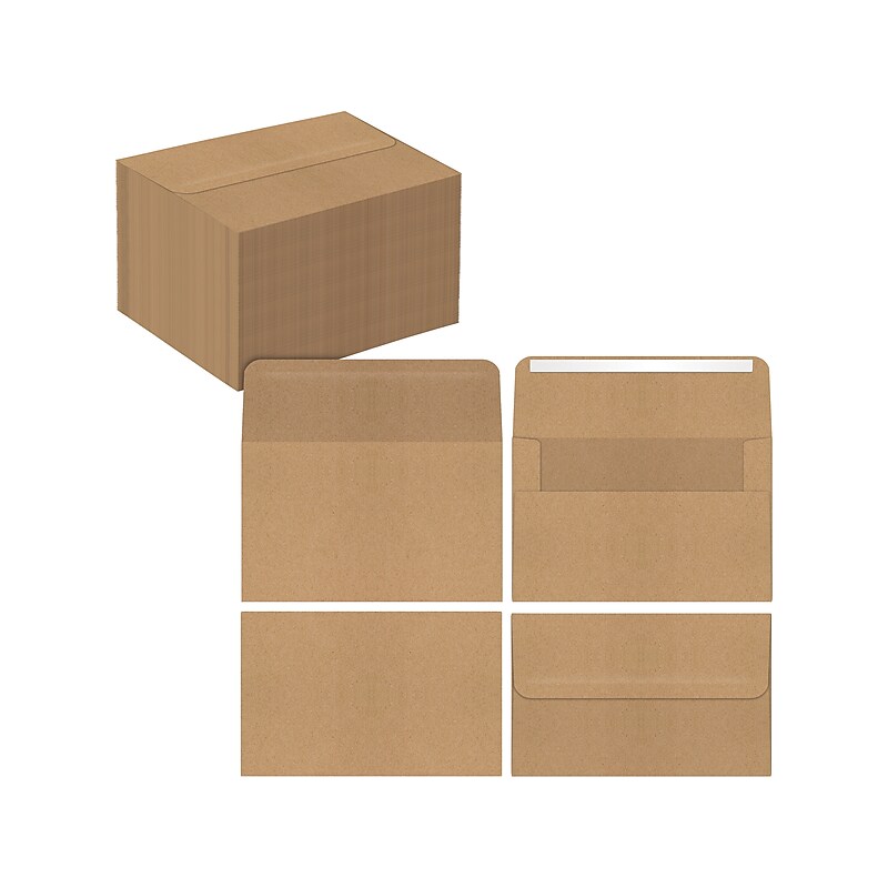 Better Office Mini Envelope, Kraft, 100/Pack (64512-100PK) image 1