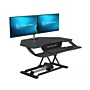VersaDesk PowerPro Elite Corner Standing Desk Converter with Programmable Switch, USB Port, Mobile App, 36 x 31 Inch, Black~#|#~A44632E0-D81D-4314-A746517A38337442_sc7