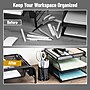 Mind Reader Metal Pen Holder, Black, 3/Set (3MPEN-BLK)~#|#~A4466230-D66C-4765-8877AA4F88515C61_sc7