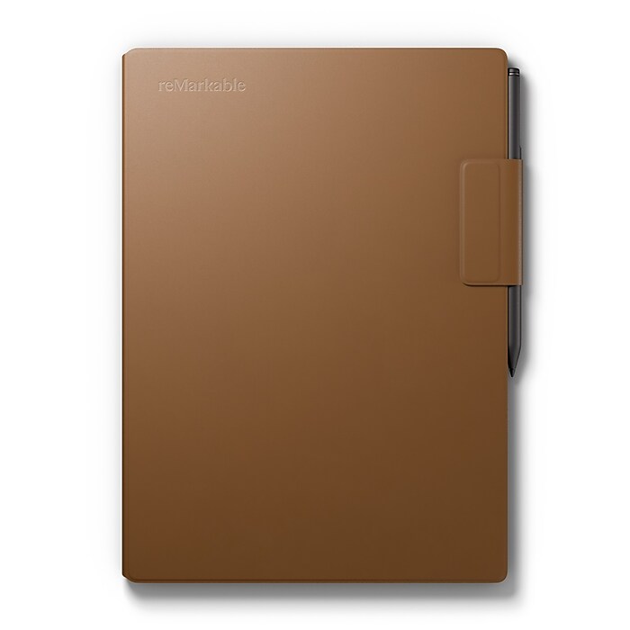 ReMarkable Leather 11.8'' Book Folio Case for reMarkable 2 Tablet