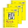 Strathmore 300 Series 5.5" x 8.5" Wire Bound Sketch Pad, 100 Sheets/Book, 3/Bundle (STT35063-3)~#|#~A44DB428-E285-4673-BD5351362333926B_sc7