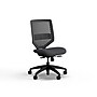 HON Solve Armless Vinyl/ReActiv Swivel Task Chair, Basalt/Charcoal (HSLVTMR.Y1.N.H.0S.SX23.BL.SB.T)~#|#~A44FF9E7-ED81-4B9A-A5AA5DE003B7F254_sc7