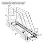 Household Essentials Glidez Metal Multipurpose Pull-Out/Slide-Out Storage Organizer, Chrome (HE1074)~#|#~A45048EF-01E4-4BB4-931E9B98CC389277_sc7