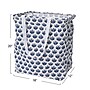 Household Essentials Krush Laundry Bag with Handles, Polyester, Blue (HH2289-1)~#|#~A45323D8-DF7C-4DCF-91C4830C08BDD7A7_sc7