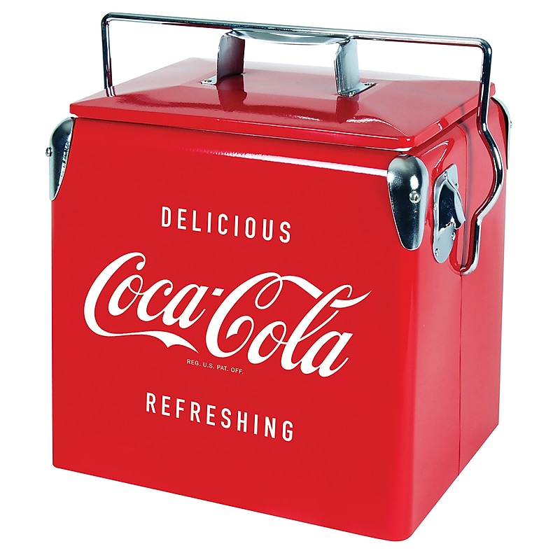 Coca-Cola Vintage Ice Chest, 13 Liter, Retro Vintage (CCVIC-13) image 1