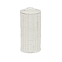 Household Essentials Wicker Toilet Paper Holder with Lid, White (HHML-7194)~#|#~A45B54BC-0F27-4C0E-8290C8A9EFF45B4D_sc7