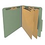 Medical Arts Press Pressboard Classification Folder, 2 Dividers, 2" Expansion, Letter Size, Green, 10/Box (DV-T42-26-3AGN)~#|#~A4637CA3-2DF3-450B-90F71563EF8AEDD2_sc7