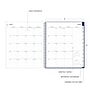 2025-2026 Blue Sky Chanson 8" x 10" Academic Year Monthly Planner, Plastic Cover, Multicolored (128693-A26)~#|#~A46B9ACF-2609-403F-AE936F72F8AFB264_sc7
