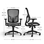 Staples Kroy Ergonomic Mesh Swivel Task Chair, Black (UN59456)~#|#~A472B4DA-EA07-4DA7-8EFEC43FB4E658C8_sc7