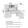 Bush Home Somerset 72W L-Shaped Sit to Stand Desk with Hutch, Maple Cross (SET015MC)~#|#~A481058A-FDD9-4288-A87FC95A56CF3C6F_sc7