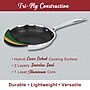 Brentwood 8" Frying Pan, Stainless Steel (B-FH20)~#|#~A4834E5E-795D-405C-A8890EC0D92F238A_sc7