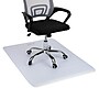 Mind Reader Carpet Chair Mat, 35" x 47'', Low-Pile, Clear (OFFCREC-CLR)~#|#~A48371D0-1E2A-41FB-AF56B7D4C0E7E4EB_sc7