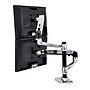Ergotron LX Dual Adjustable Monitor Arm, Up to 24" Monitor, Polished Aluminum (45-248-026)~#|#~A4861BF0-08A1-4C29-A9214C6B0B4D120E_sc7