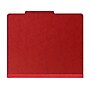 Medical Arts Press Pressboard Classification Folder, 2 Dividers, 2" Expansion, Letter Size, Deep Red, 10/Box (DV-T42-26-3DRD)~#|#~A48785BE-FDC7-48E5-A1543BE834495CAD_sc7