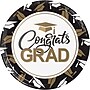 Say Hooray! Graceful Grad Graduation Disposable Paper Plates and Napkins Set, 49/Pack (DTC9638E2A)~#|#~A489C586-5A10-44BD-90E282E686F853C6_sc7