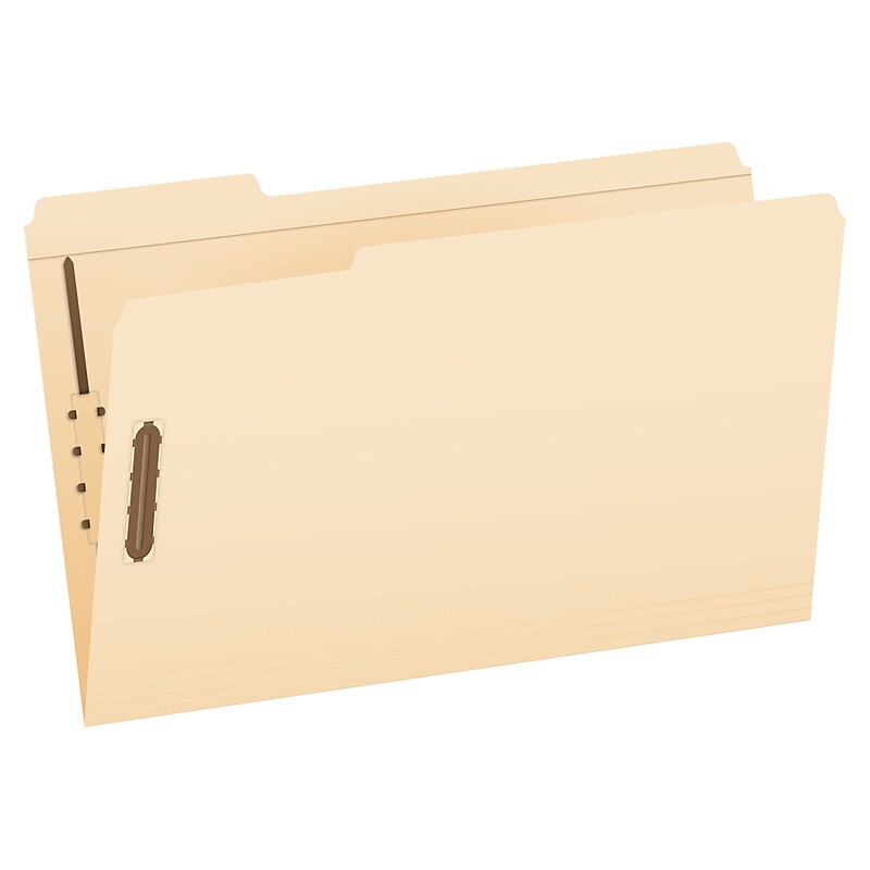 Pendaflex Heavy Duty File Folder, 1-Tab, Assorted, Legal Size, Manila, 50/Box (1007067) image 1