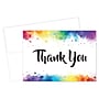 Great Papers Rainbow Burst Thank You Notecard Kits, Multicolored, 24/Pack (2025019)~#|#~A49C149C-973C-46D8-ADAAD87888F2274C_sc7