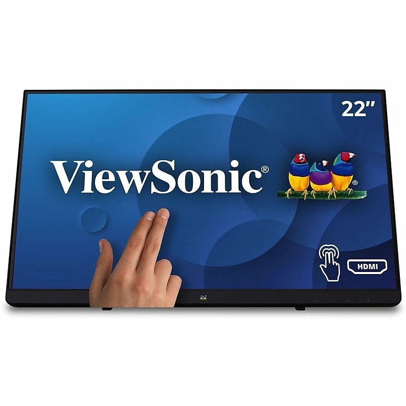 ViewSonic TD 22" Touchscreen Monitor, Black (TD2230) image 1