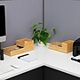 Mind Reader Bamboo Desk Organizer Set, Brown, 7 Pieces (SLIDORGBM7-BRN)~#|#~A4A8A35E-7C56-4D68-88A6E11C8CA9EE9F_sc7