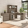 Bush Furniture Cabot 60"W L Shaped Computer Desk with Hutch and Lateral File Cabinet, Ash Gray (CAB005AG)~#|#~A4AEC419-7AAE-4C84-AAF35D5A30BB7075_sc7