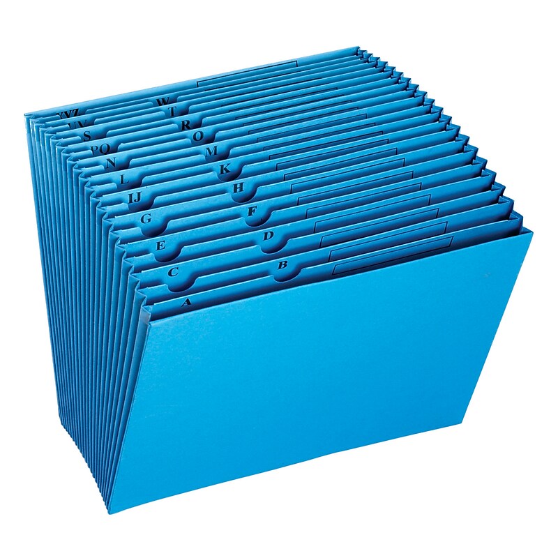 Pendaflex Standard Reinforced Expanding Wallet, Letter, Blue (17A-BLU) image 1