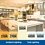 Bulbrite 14W Adjustable 5/6" Integrated LED Gimbal Downlight with E26 Quick Connect, 3000K Soft White, 1100 Lumens, 4/Pack~#|#~A4B7994E-C26A-4E1F-901F714BC95CA19F_sc7