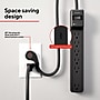 Staples TECH 6-Outlet Surge Protector, 6', 1800 Joules, Black (ST62779)~#|#~A4B9C229-144E-403B-8E9B529782F8F9F8_sc7