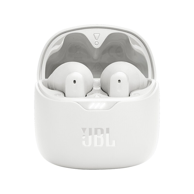 JBL TUNE Flex Wireless Active Noise Canceling Earbuds, Bluetooth, White (JBLTFLEXWHTAM) image 1
