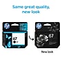 HP 67 Black Standard Yield Ink Cartridge, Prints Up to 120 Pages (3YM56AN#140)~#|#~A4C7181F-DD7E-4407-BDA3361C37E3E3C1_sc7