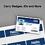 Staples Magnetic Badge Holders, 2.25" x 3.5", Vinyl, Clear, 25/Pack (51925)~#|#~A4D3D873-FA07-4E56-8C76A5FAABA52193_sc7